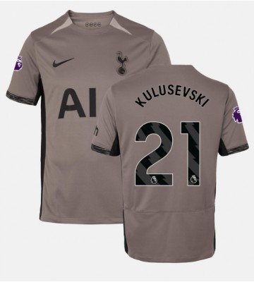 Tottenham Hotspur Dejan Kulusevski #21 Replika Tredjetrøje 2023-24 Kortærmet